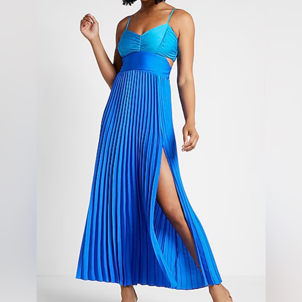 Express Blue Maxi Dress